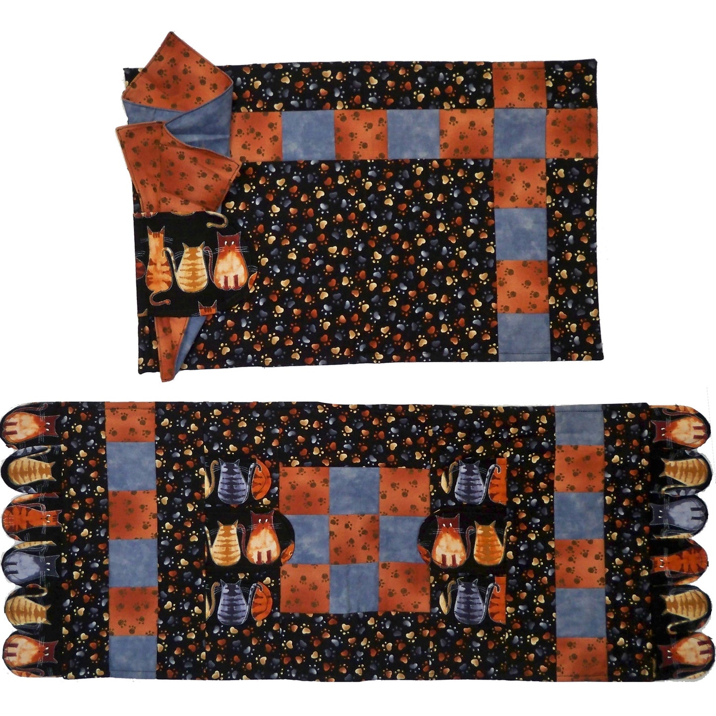 Flap Jack Placemat and Table Runner Pattern BS2-280 - Paper Pattern