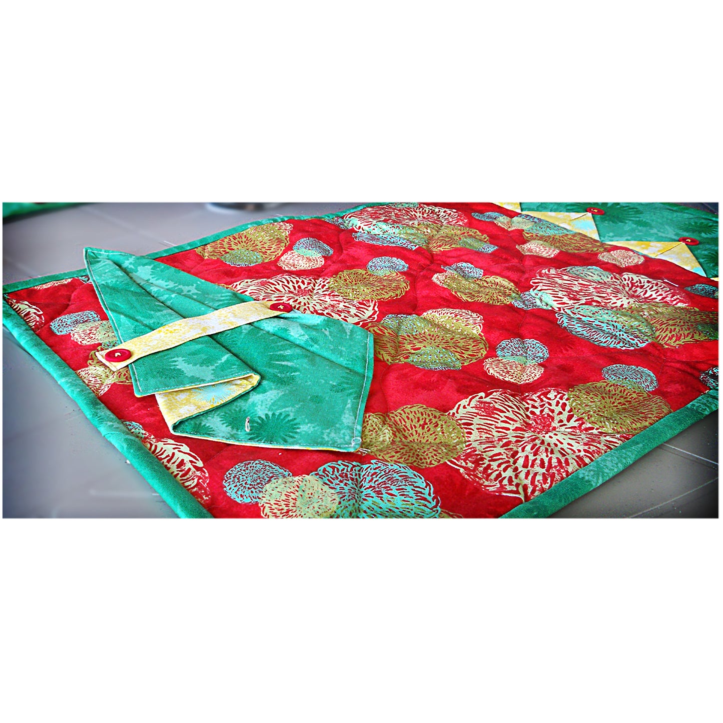 Partytime Placemat Pattern BS2-281 - Paper Pattern