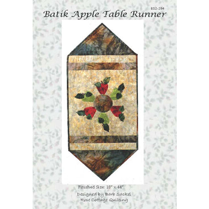Batik Apple Table Runner Pattern BS2-284 - Paper Pattern