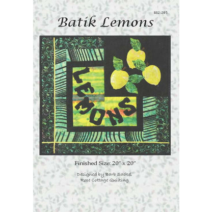 Batik Lemons BS2-285e - Downloadable Pattern