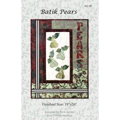 Batik Pears Pattern BS2-287 - Paper Pattern