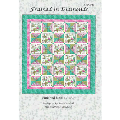 Framed in Diamonds Quilt Pattern BS2-292 - Paper Pattern