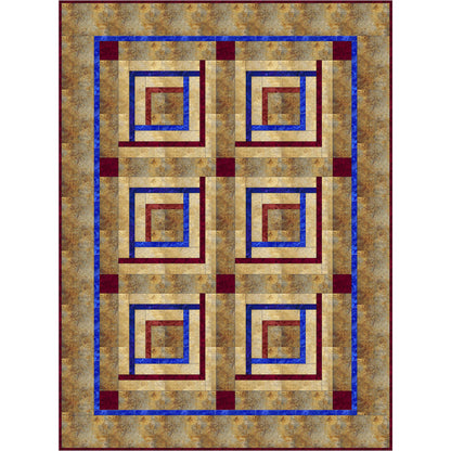 Tidal Wave Quilt Pattern BS2-307 - Paper Pattern