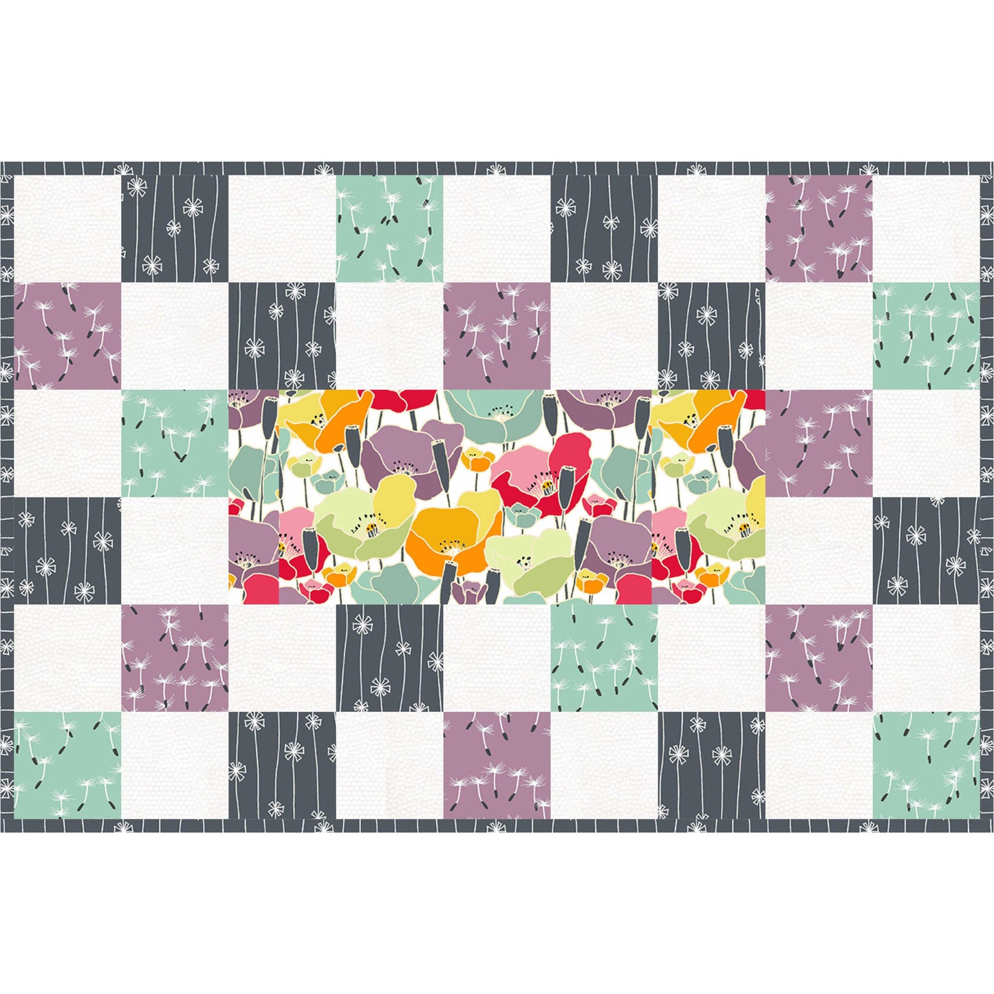 Four Easy Placemats Quilt Pattern BS2-309 - Paper Pattern