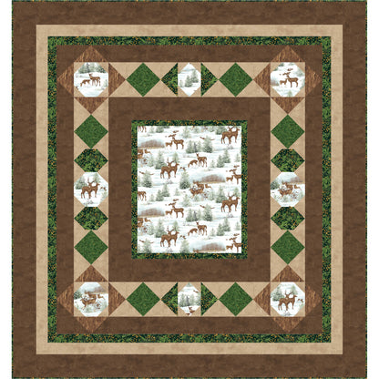 Walk Through the Snowy Woods Quilt Pattern BS2-327 - Paper Pattern