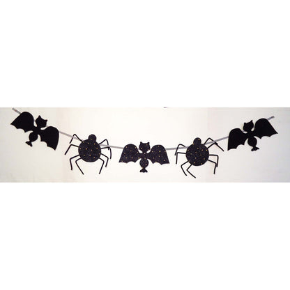 Bats and Spiders Garland with Bat Balloons BS2-339 - Paper Pattern