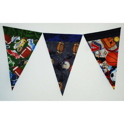 I Love Sports Garland with Pennants Pattern BS2-344 - Paper Pattern