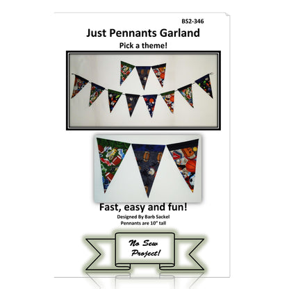 Cover image of pattern for Just Pennants Garland.