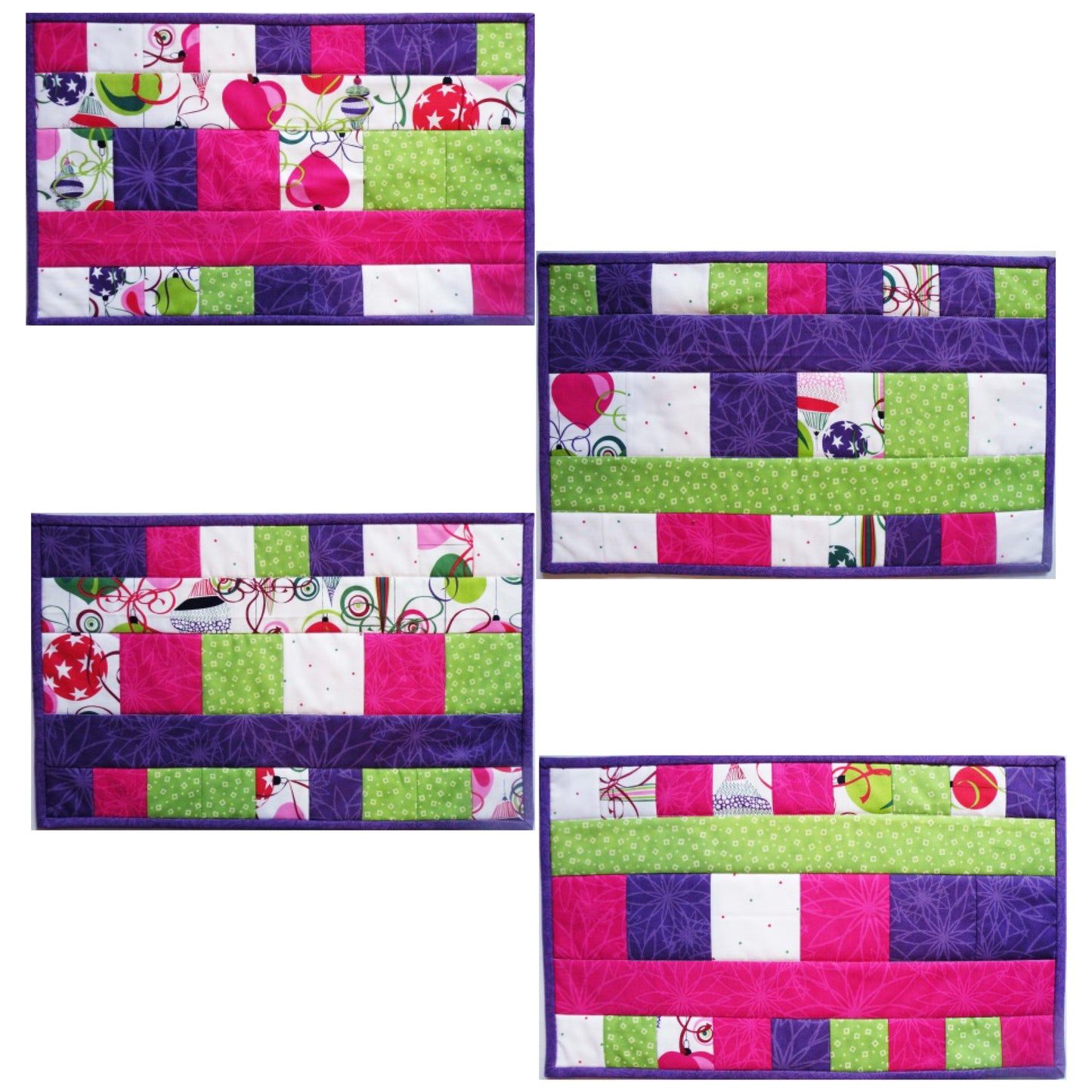 Shake up Five Placemats BS2-347e - Downloadable Pattern