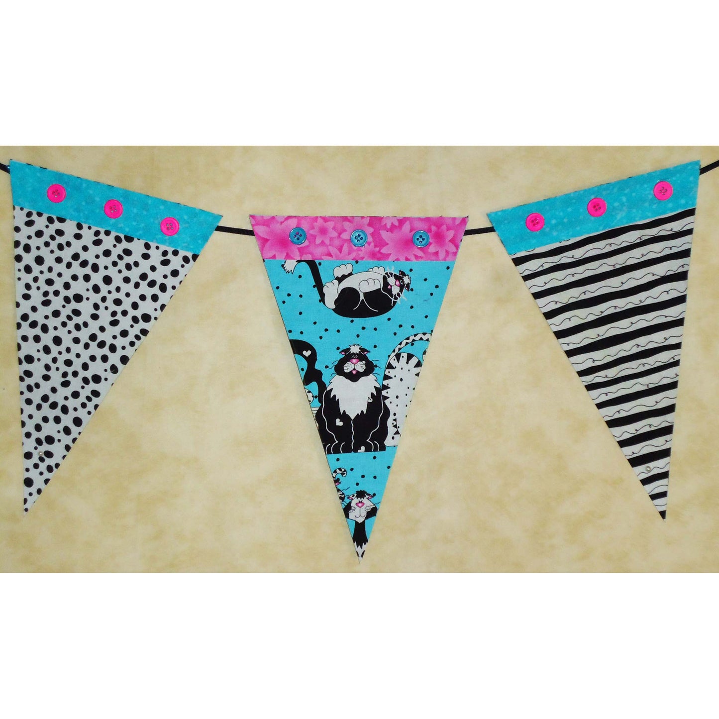 I Love Cats Garland Pattern BS2-348 - Paper Pattern