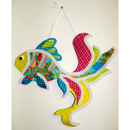 Goldfish Wall Hanging BS2-351e - Downloadable Pattern
