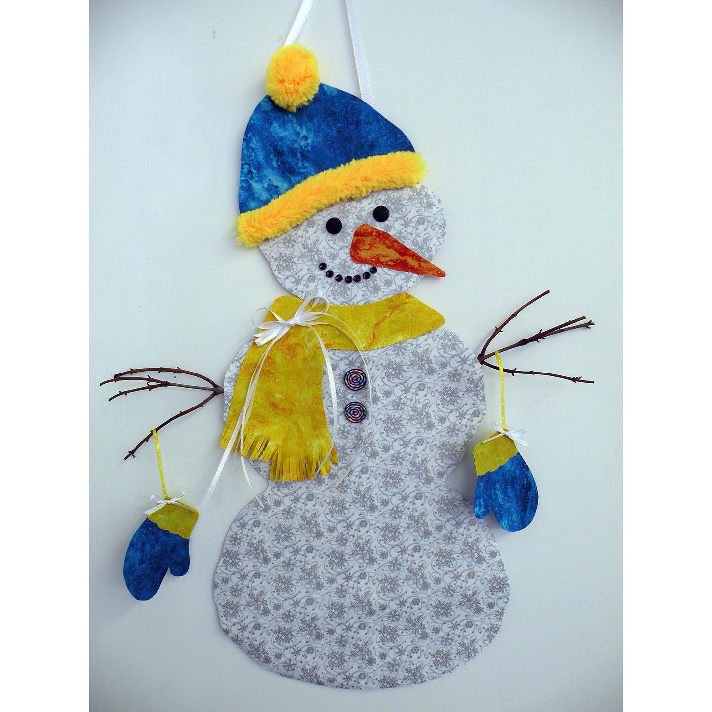 Snowman Wall Hanging BS2-366e - Downloadable Pattern