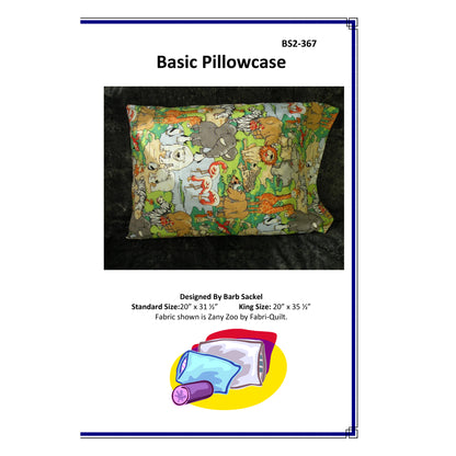 Cover image of pattern for Basic Pillowcase.