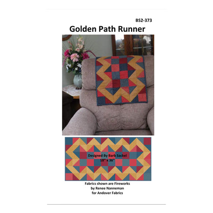 Cover image of pattern for Golden Patch Runner.