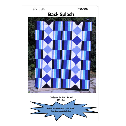 Back Splash Quilt BS2-376e - Downloadable Pattern
