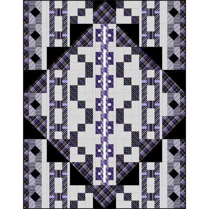 Black Tie Optional Quilt Pattern BS2-396 - Paper Pattern