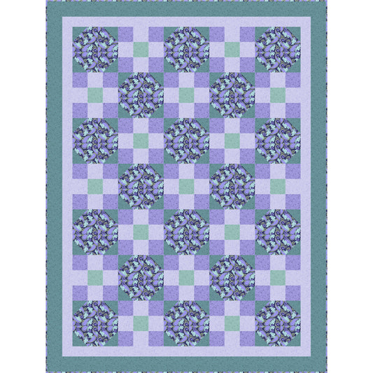 Lilac Festival Quilt BS2-400e - Downloadable Pattern