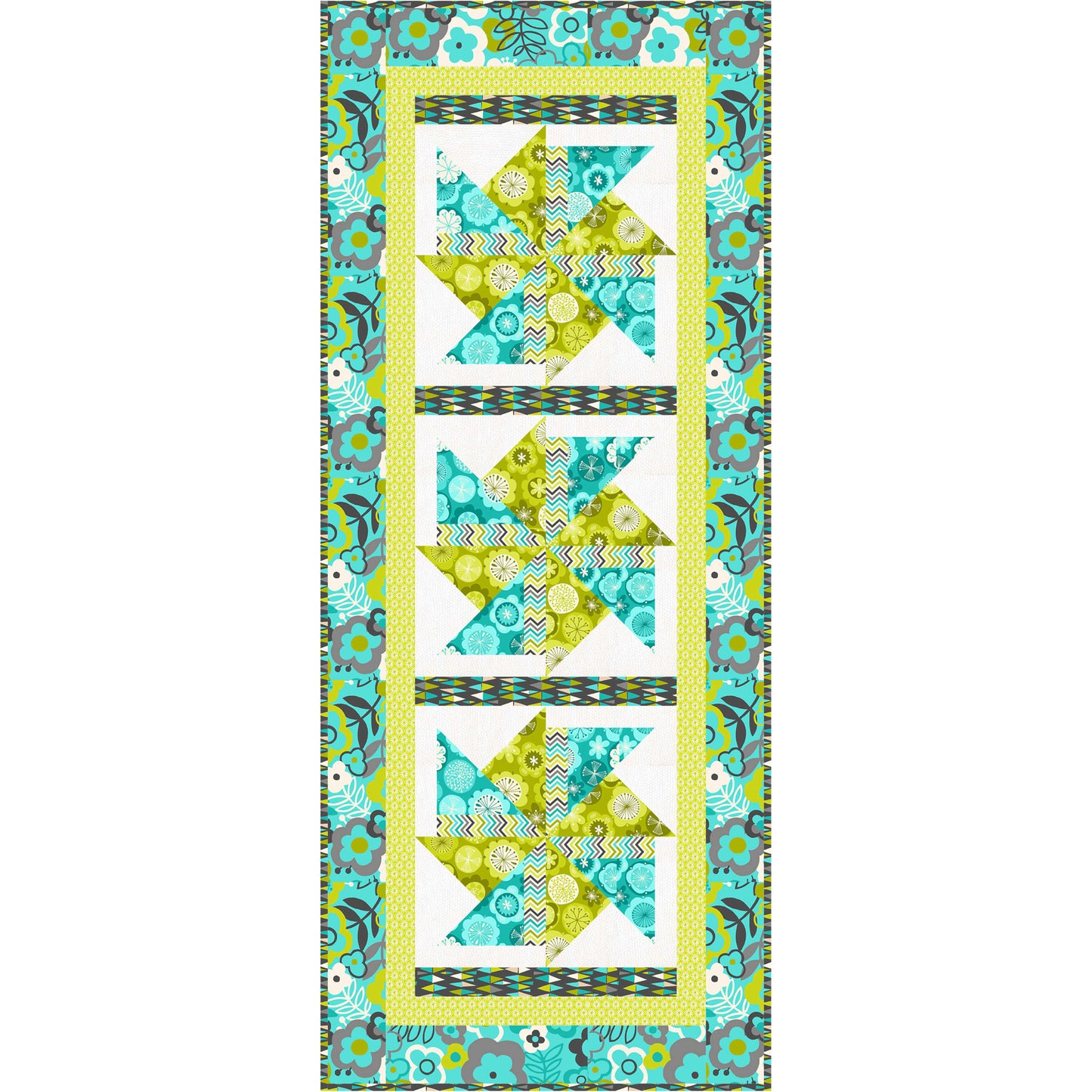 A Twist of Lime Table Runner BS2-420e - Downloadable Pattern