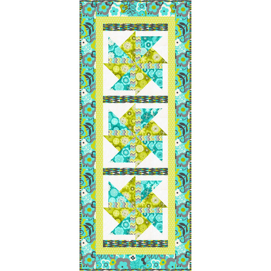 A Twist of Lime Table Runner Pattern BS2-420 - Paper Pattern