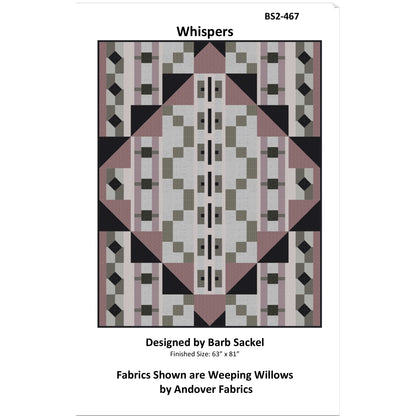 Whispers Quilt Pattern BS2-467 - Paper Pattern