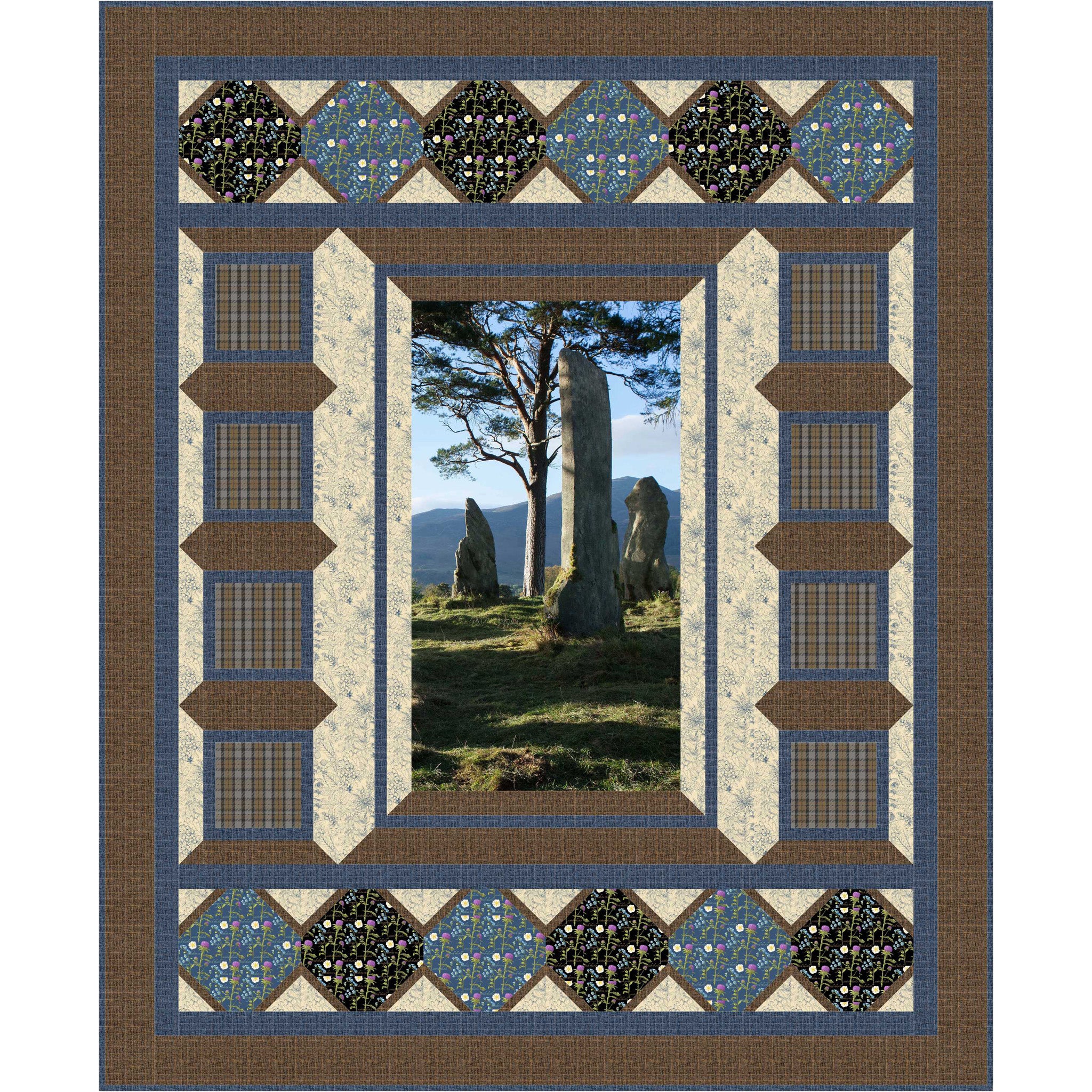 Stepping Back in Time Quilt Pattern BS2-471 (advanced beginner