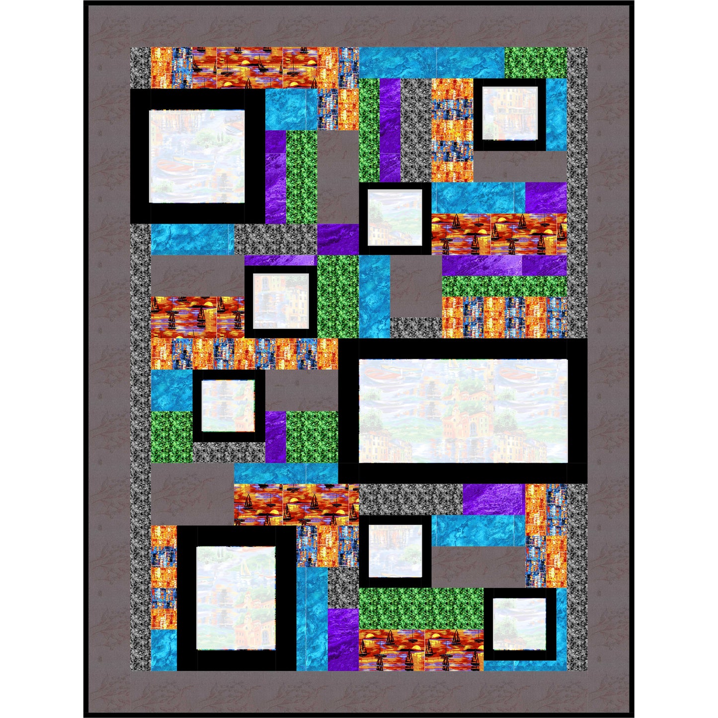 Harbour View Quilt Pattern BS2-474 - Paper Pattern