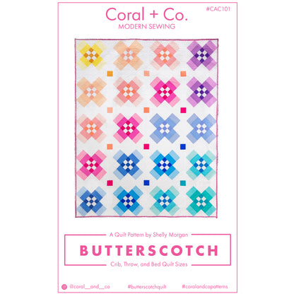 Butterscotch Quilt Pattern CAC-101 - Paper Pattern