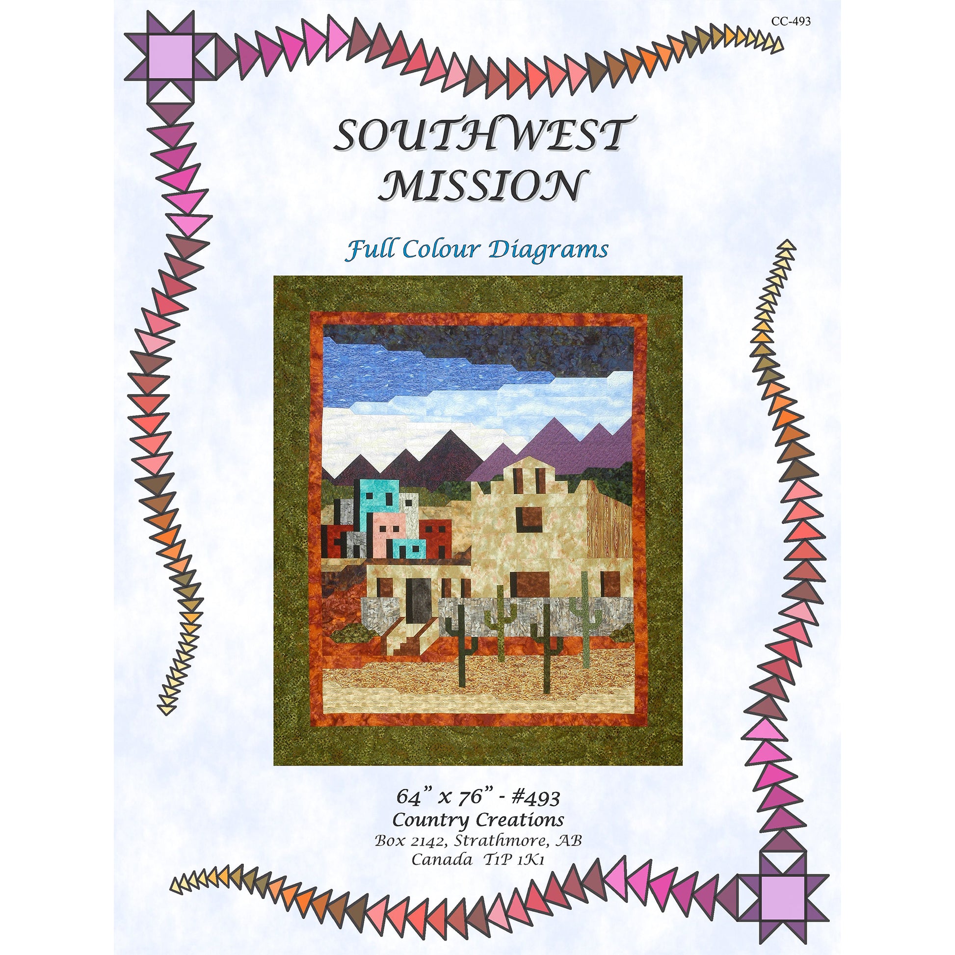 Cover image of Southwest Mission quilt.