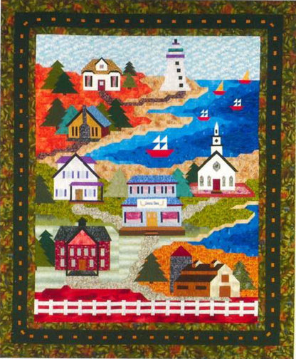 All Roads Lead to the Sea Quilt Pattern CC-501 - Paper Pattern