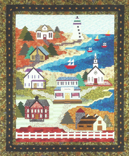 All Roads Lead to the Sea Quilt Pattern CC-501 - Paper Pattern