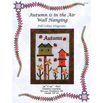 Autumn is in the Air Quilt CC-522e - Downloadable Pattern