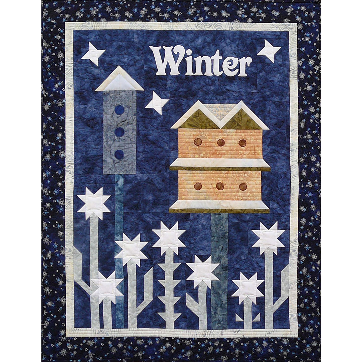 Winter is in the Air Quilt Pattern CC-523 - Paper Pattern