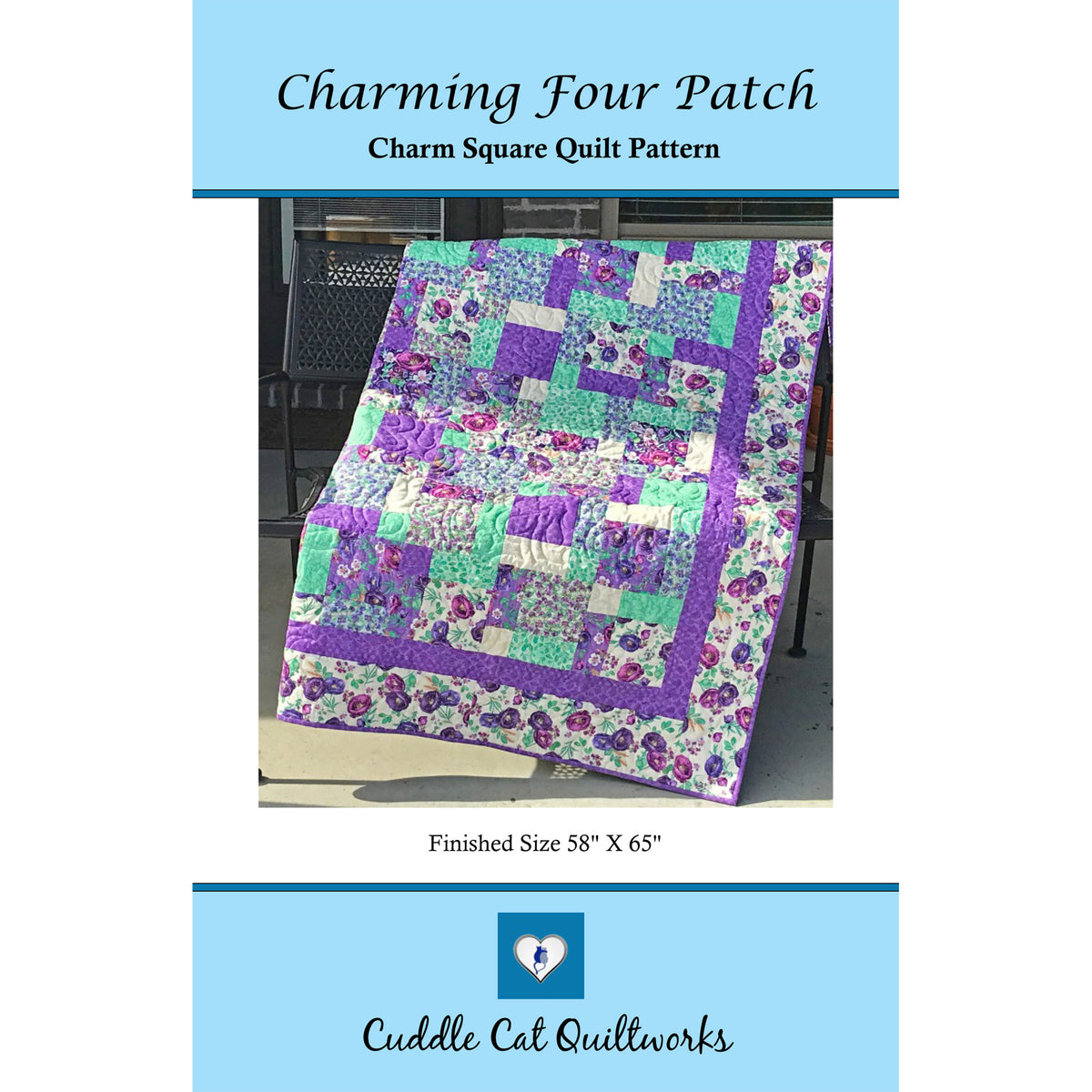 Prime Time Pattern Charming Four Patch Quilt CCQ-054e - Downloadable Pattern – QuiltWoman.com