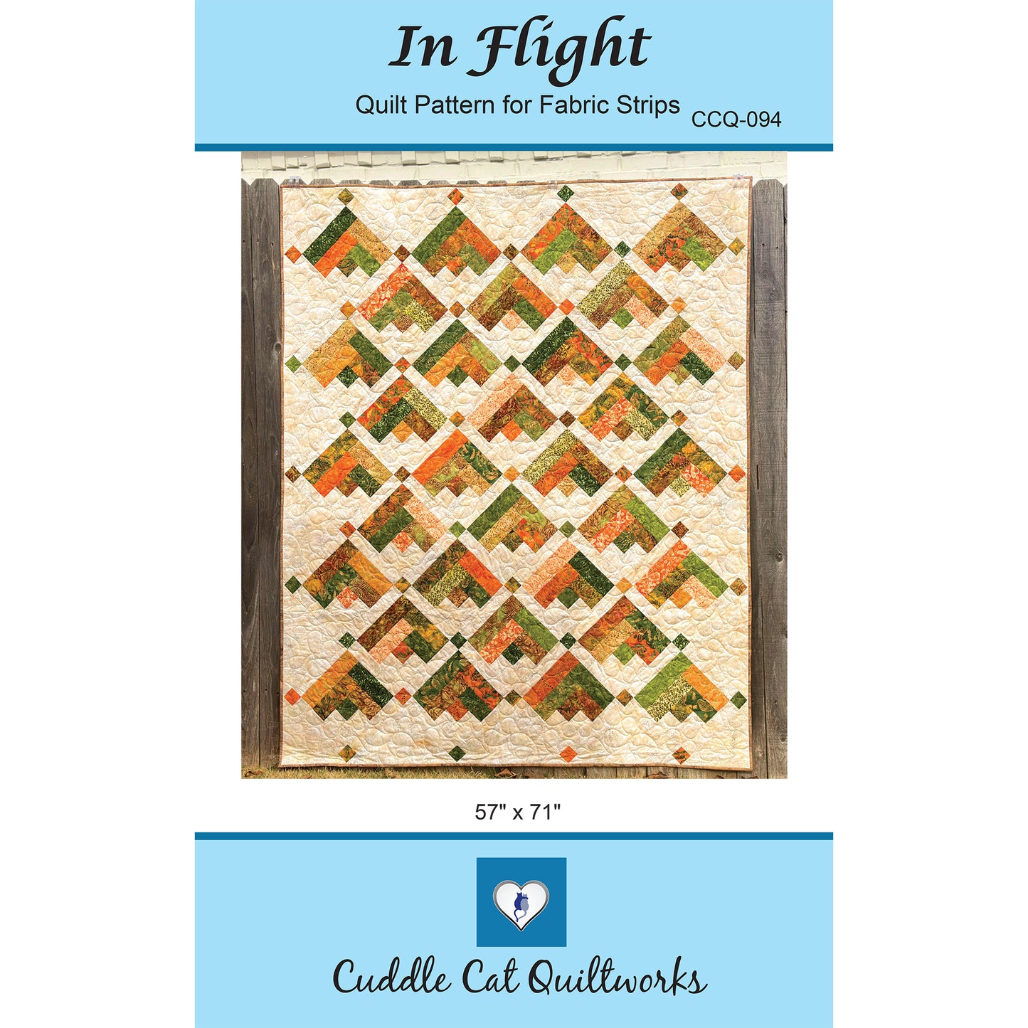 In Flight Quilt Pattern CCQ-094 - Paper Pattern