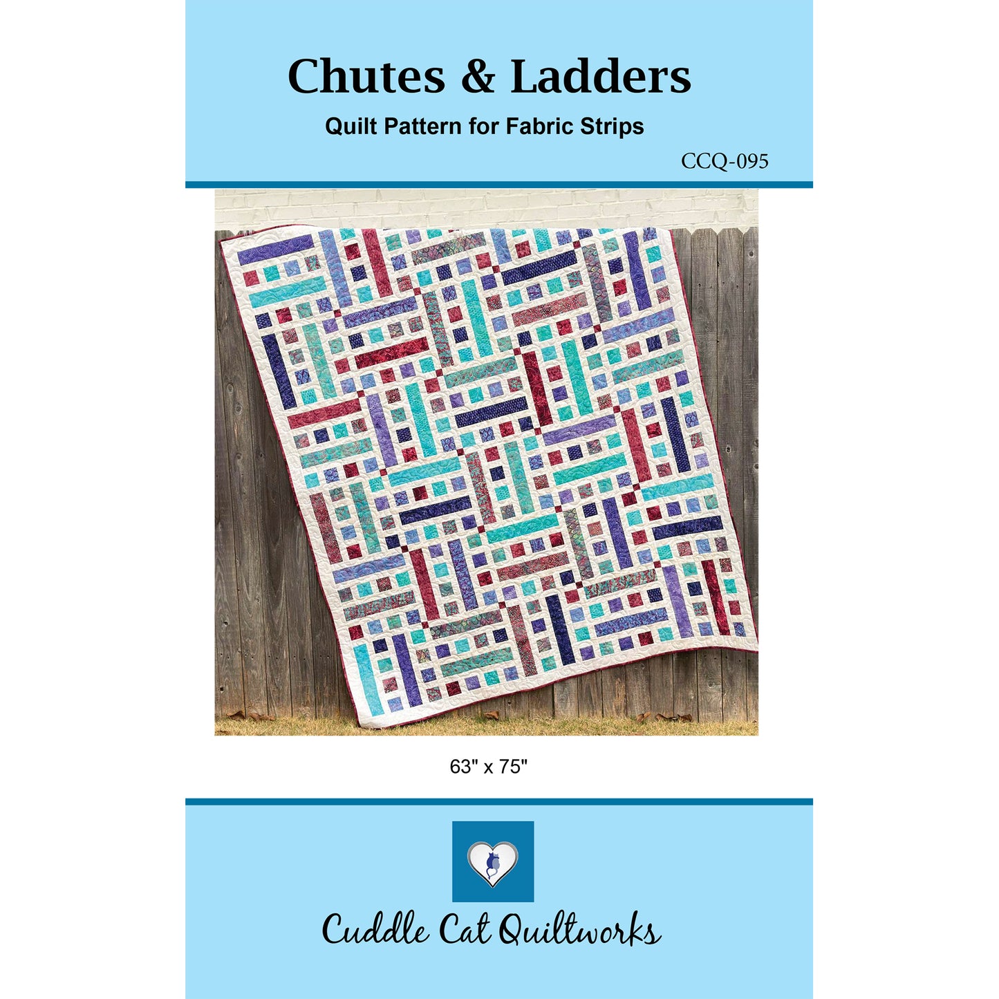 Chutes & Ladders Quilt Pattern CCQ-095w - Wholesale Product