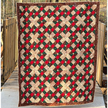 Traditions Plaid Knot Quilt Pattern CCQ-096 - Paper Pattern