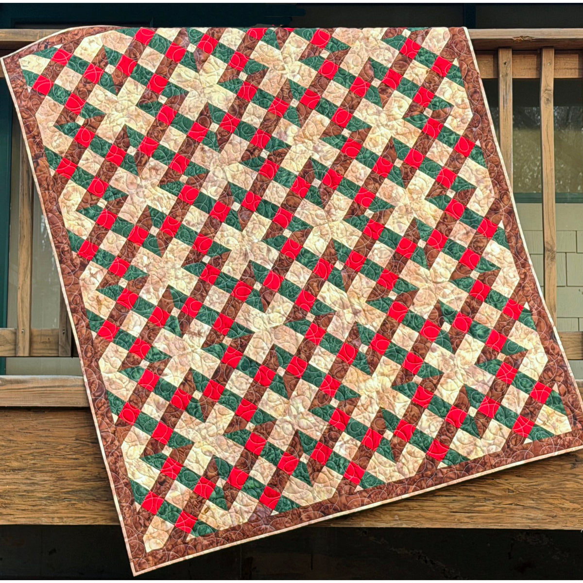 Traditions Plaid Knot Quilt Pattern CCQ-096 - Paper Pattern