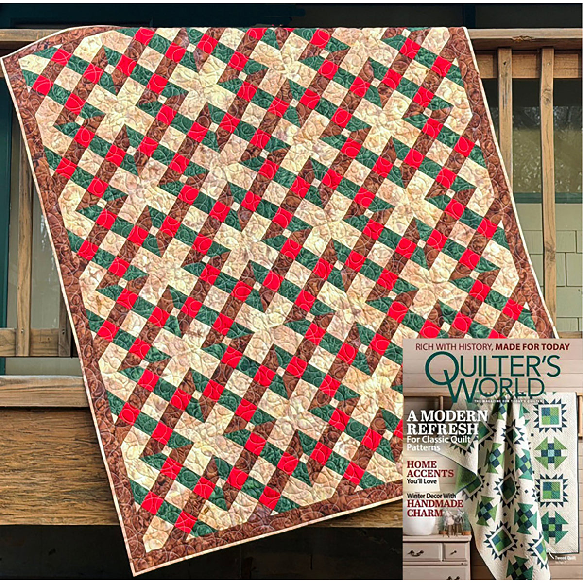 Traditions Plaid Knot Quilt CCQ-096e - Downloadable Pattern ...