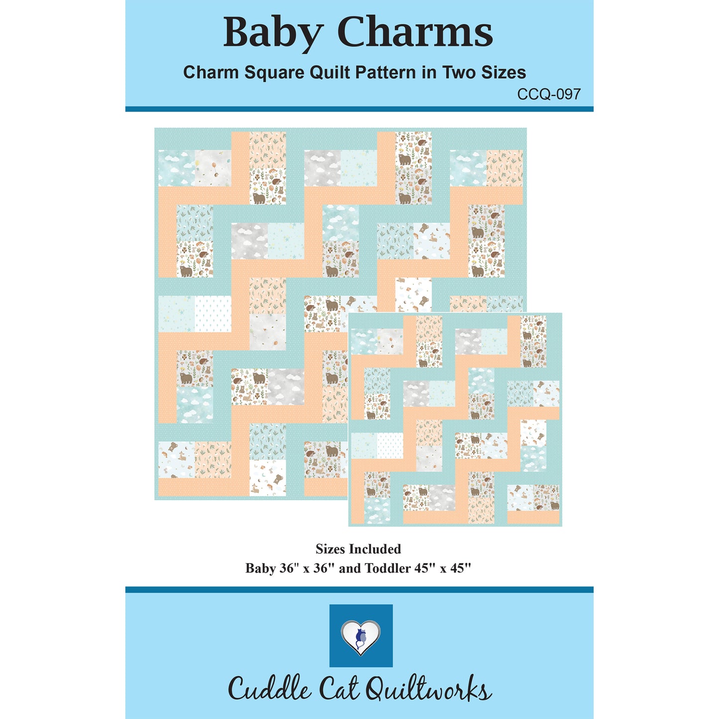 Baby Charms Quilt Pattern CCQ-097w - Wholesale Product