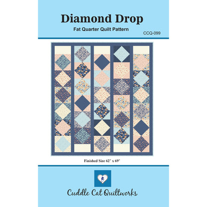 Diamond Drop Quilt CCQ-099e - Downloadable Pattern