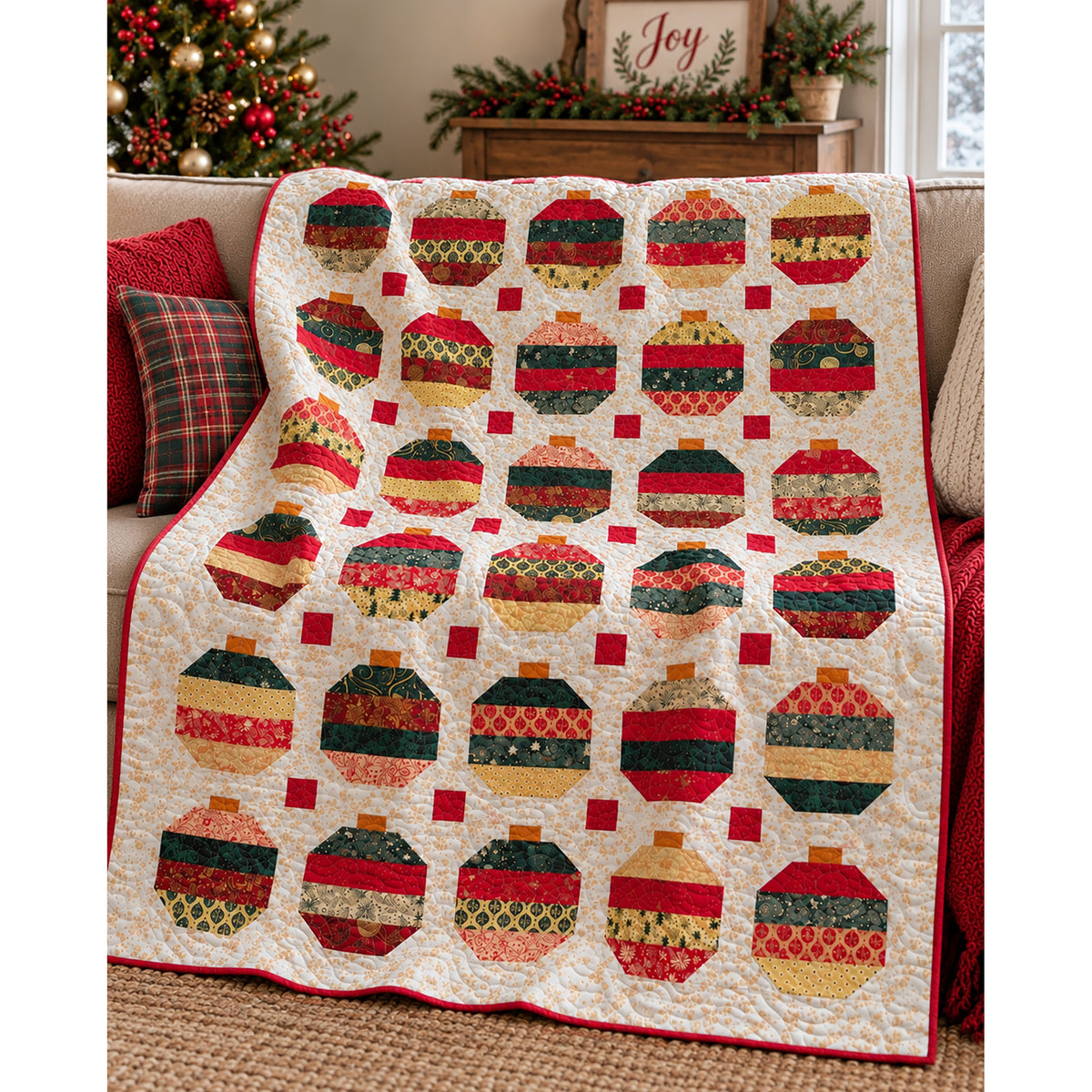 Christmas Joy Quilt CCQ-103e - Downloadable Pattern