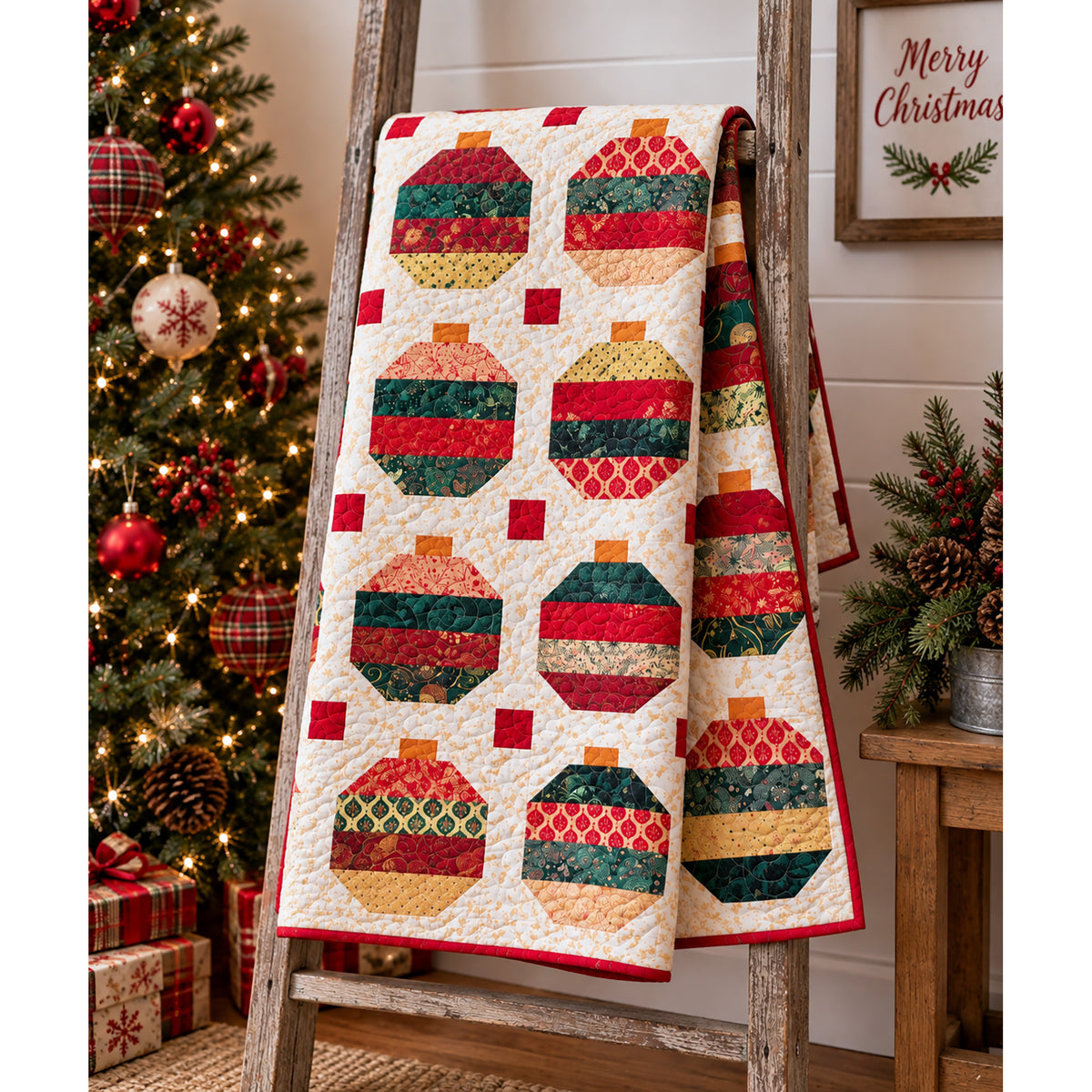 Christmas Joy Quilt CCQ-103e - Downloadable Pattern