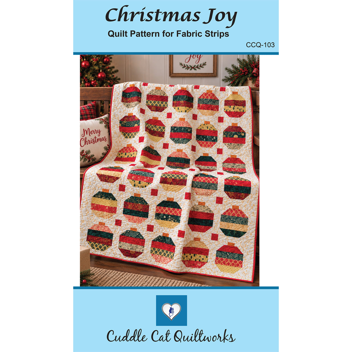 Christmas Joy Quilt CCQ-103e - Downloadable Pattern