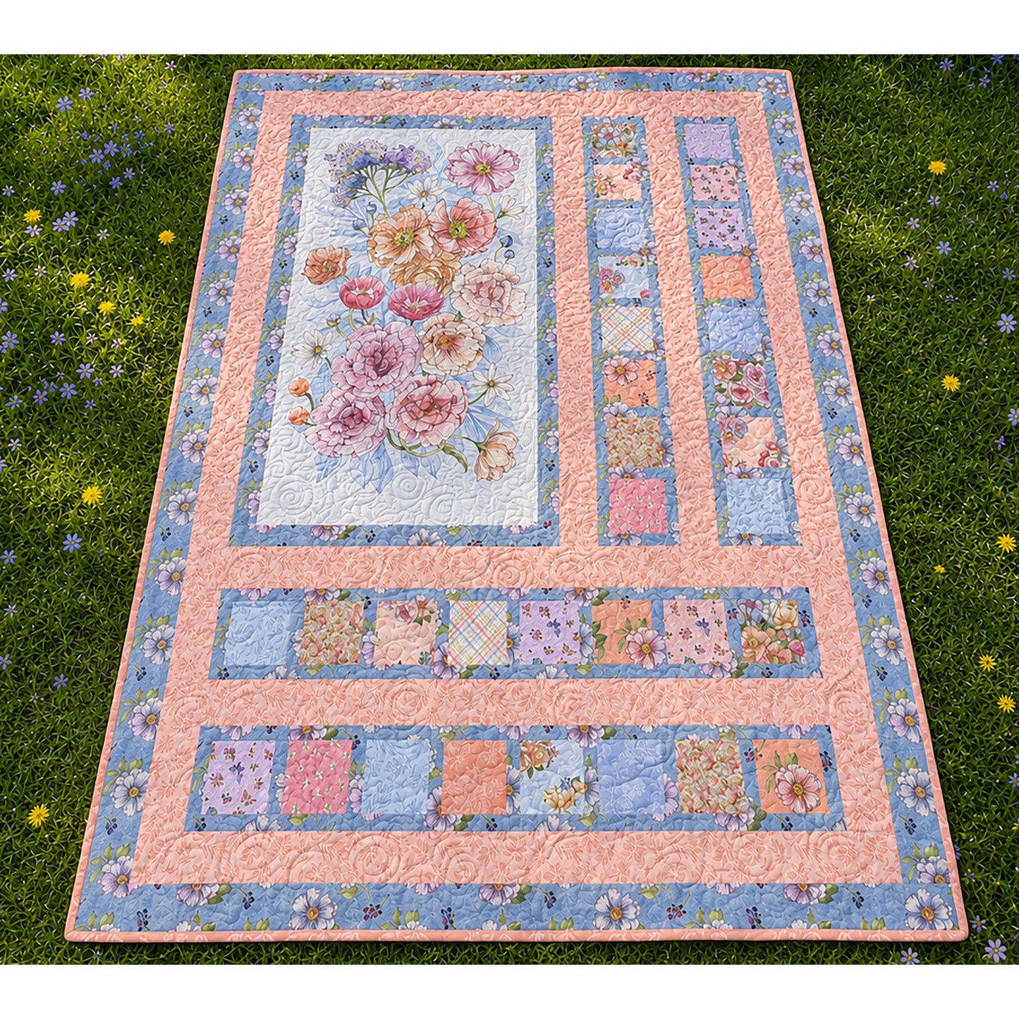 Perfectly Framed Quilt CCQ-104e - Downloadable Pattern