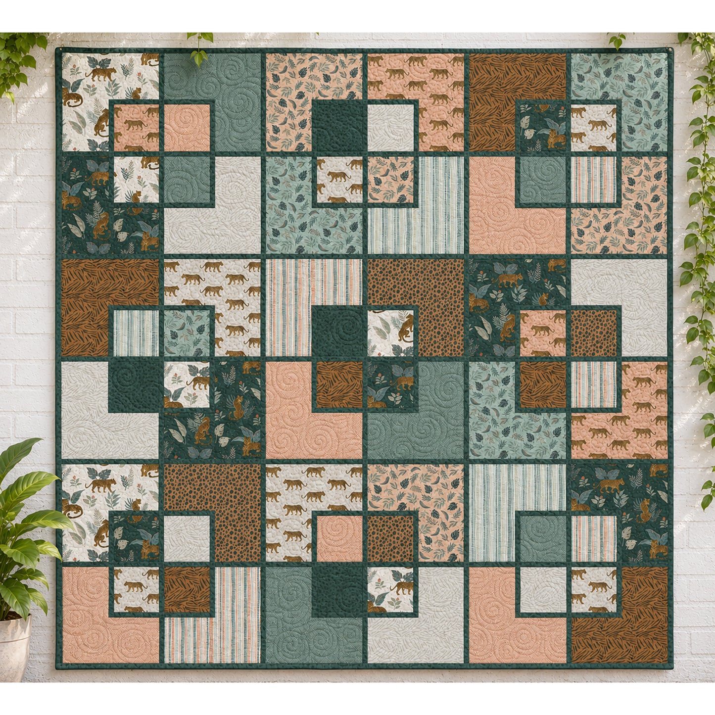 Window Boxes Quilt Pattern CCQ-105 - Paper Pattern