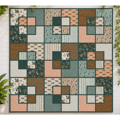 Window Boxes Quilt Pattern CCQ-105 - Paper Pattern