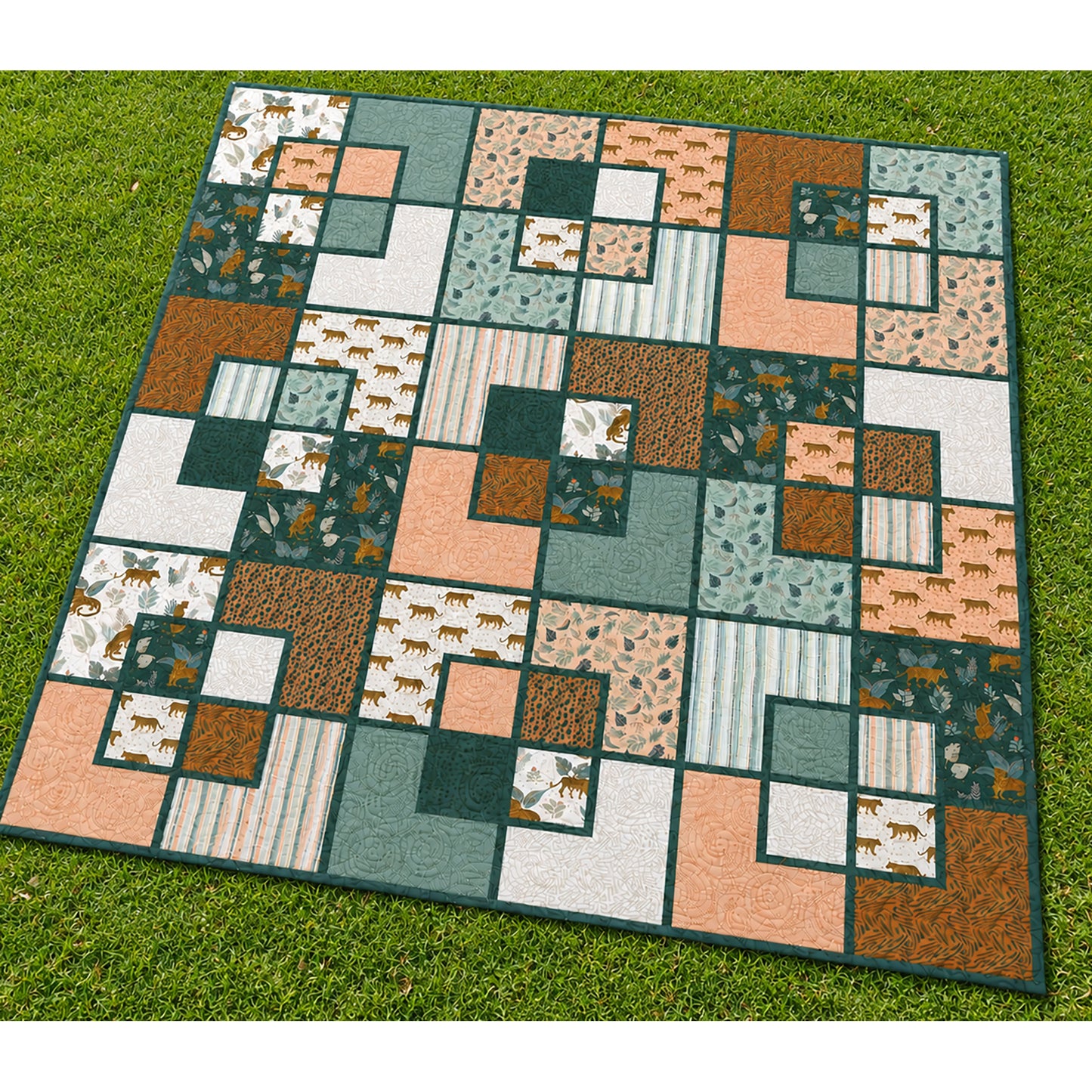 Window Boxes Quilt Pattern CCQ-105 - Paper Pattern
