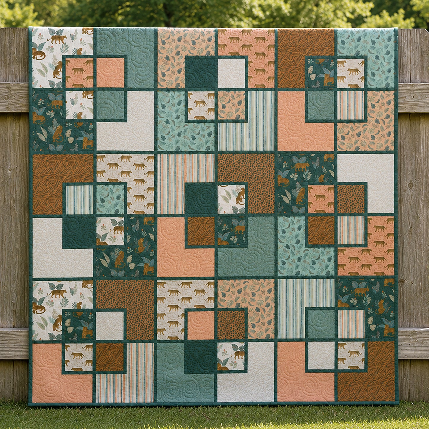 Window Boxes Quilt Pattern CCQ-105 - Paper Pattern
