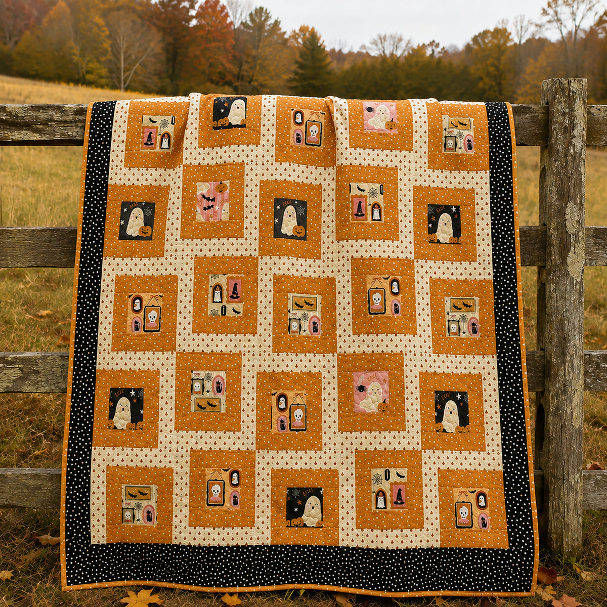 Around the Block Quilt CCQ-107e - Downloadable Pattern