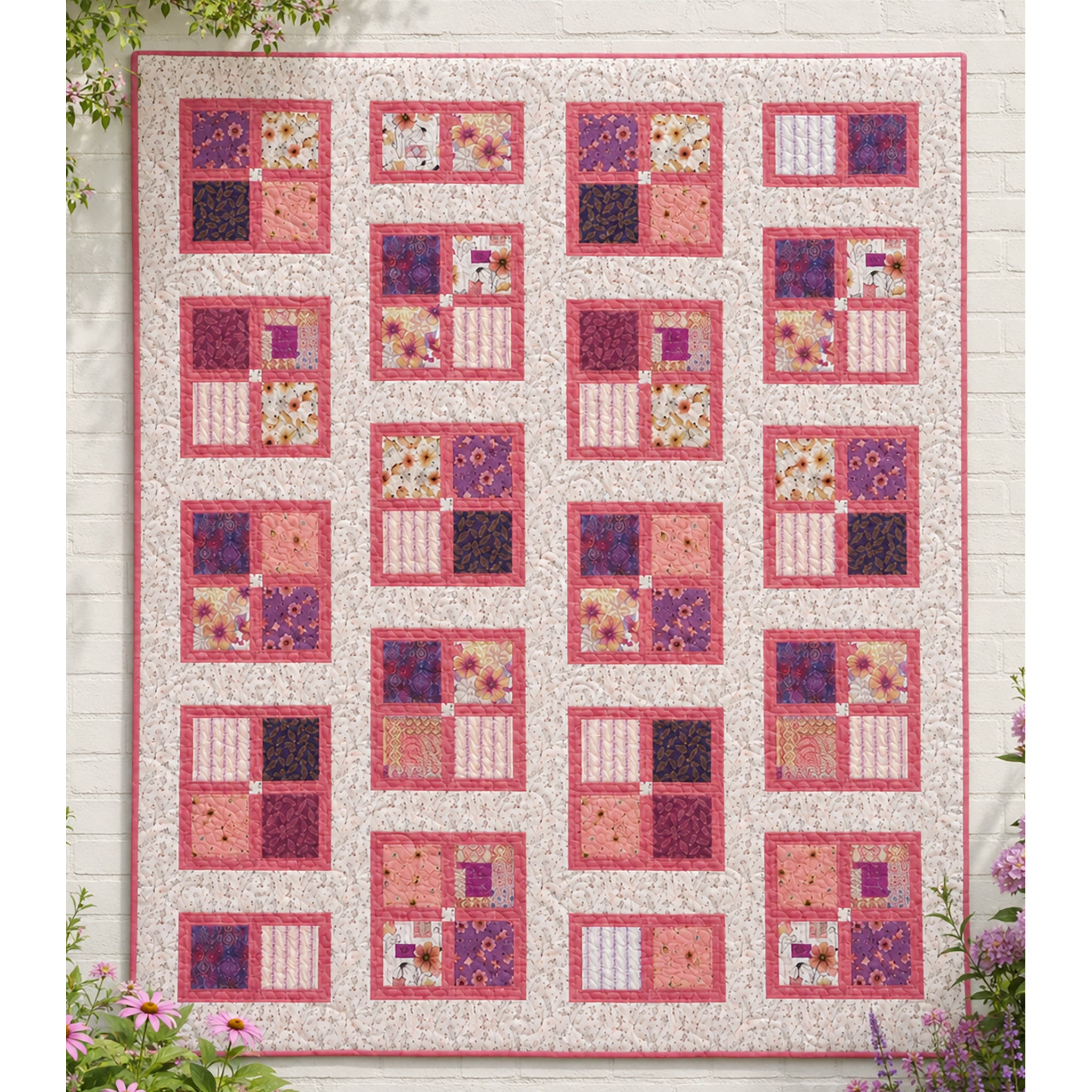 Windows Quilt CCQ-108e - Downloadable Pattern – QuiltWoman.com